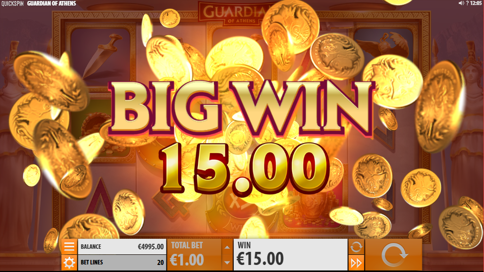 Guardian of Athens Big Win