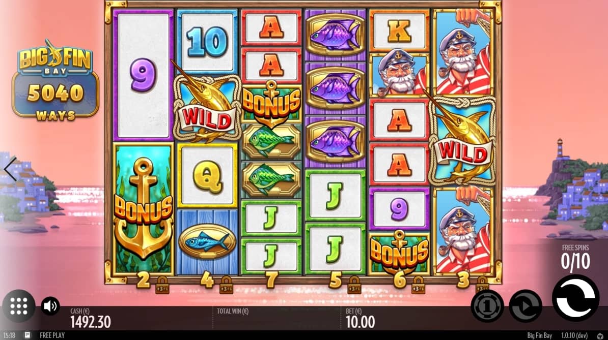 Big Fin Bay Slot Bonus
