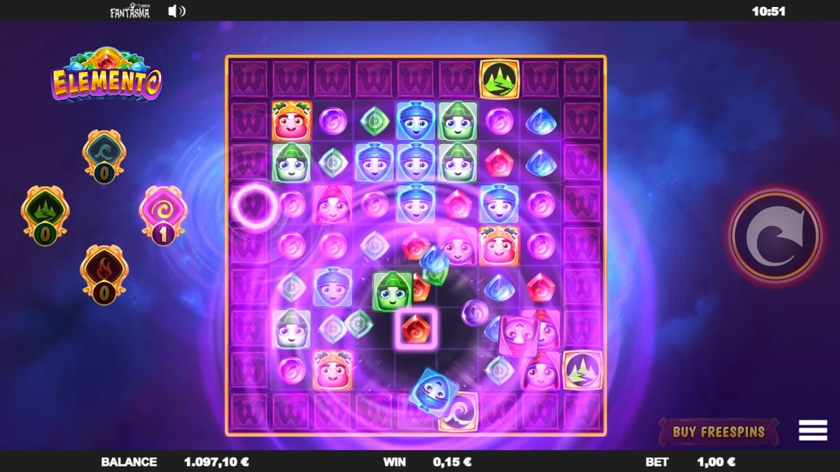 Elemento Slot Gameplay