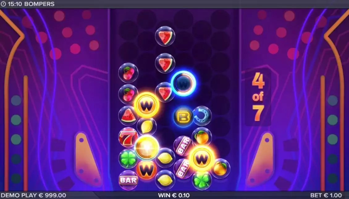 Bompers Slot Gameplay