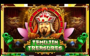 Temujin Treasures Slot Logo