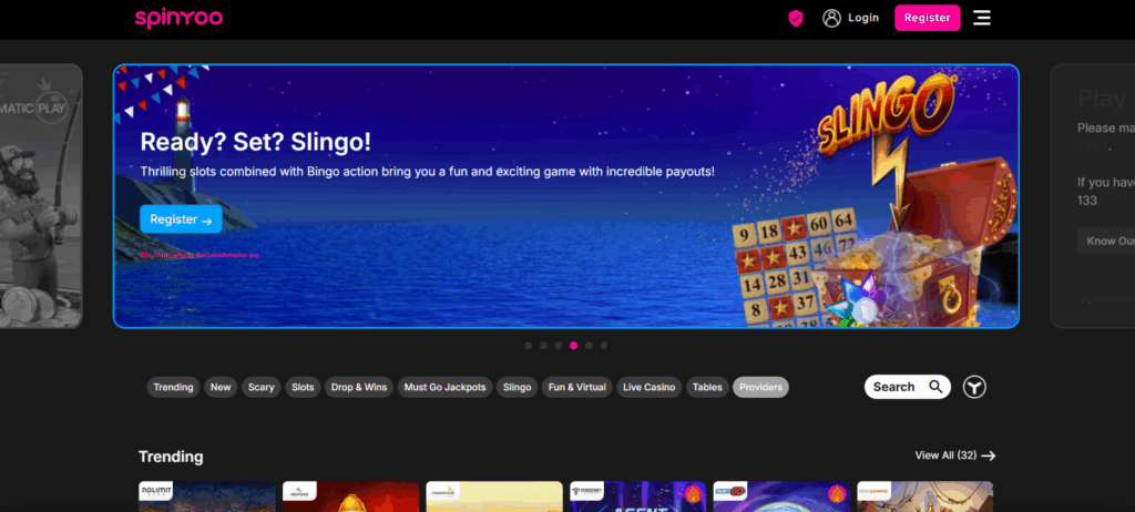 SpinYoo Homepage