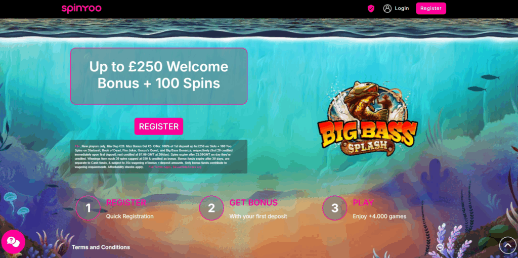 SpinYoo Welcome Bonus