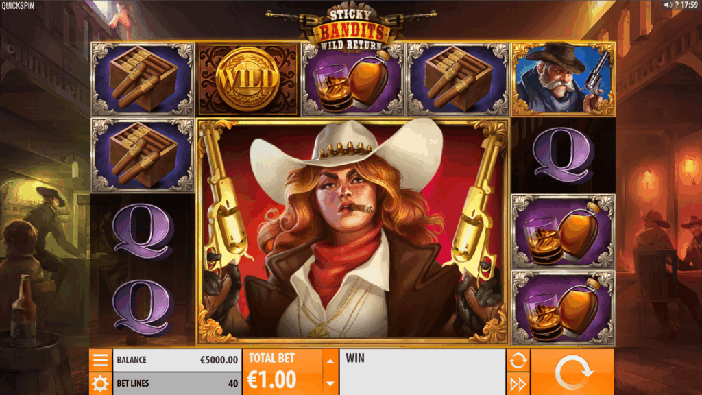 Sticky Bandits Wild Return Slot