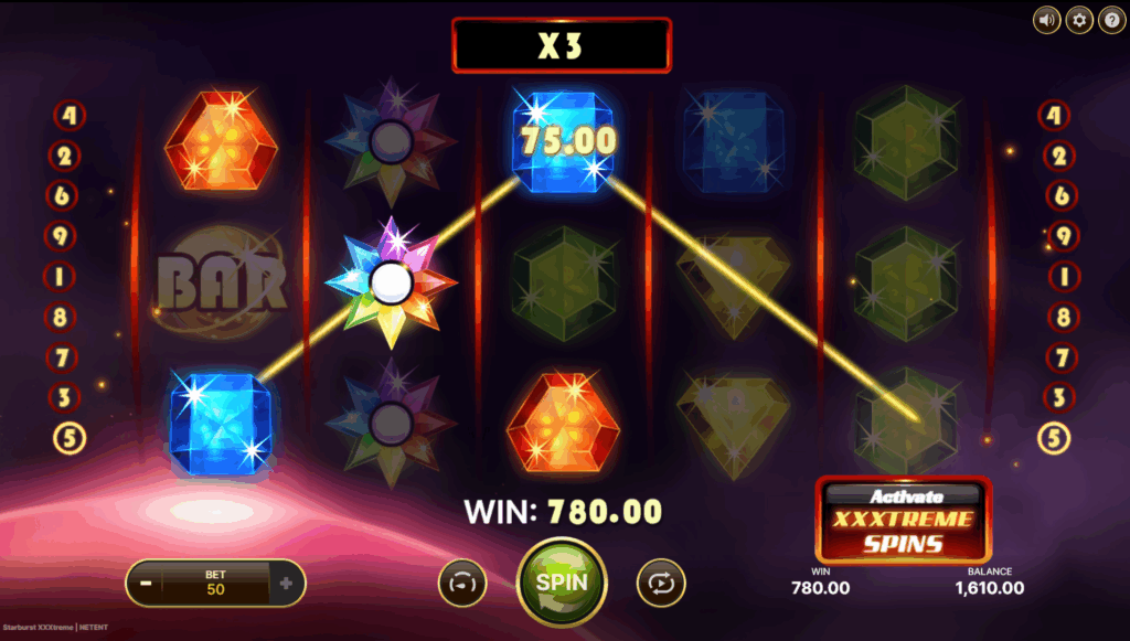 The Starburst Wild Symbol