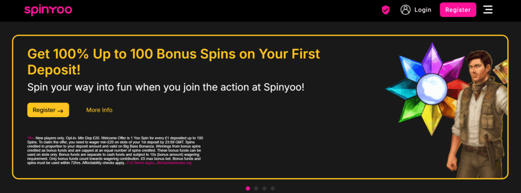 spinyoo welcome offer