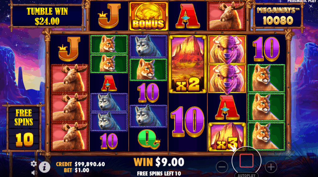 Buffalo King Megaways Free Spins