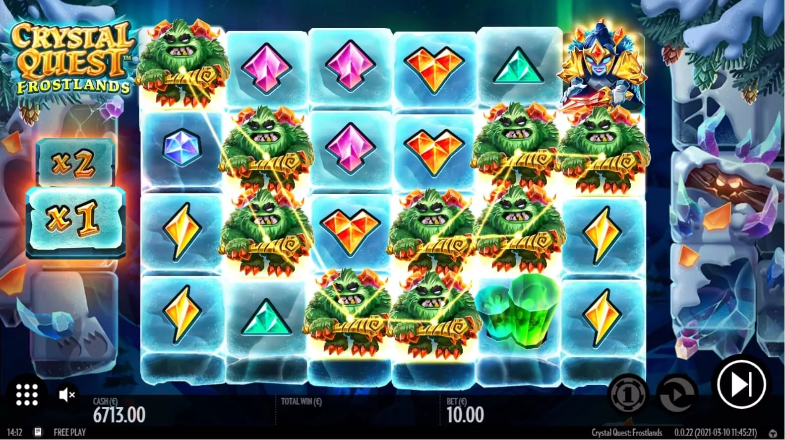 Crystal Quest Frostlands Gameplay