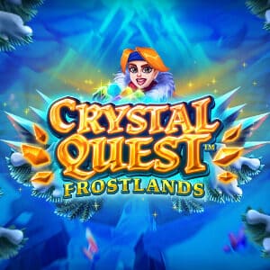 Crystal Quest Frostlands Slot Logo
