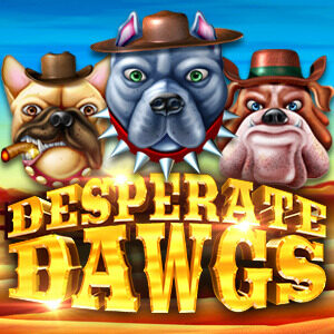 Desperate Dawgs Slot Logo 2