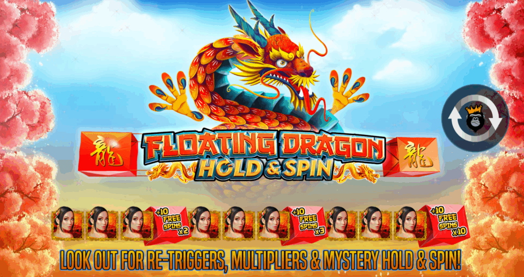 Floating Dragon Hold & Spin Features