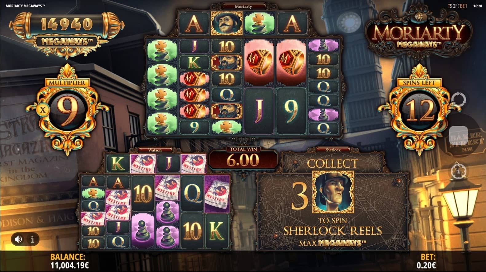 Moriarty Megaways Slot Review | New Twisted Tale Slot!