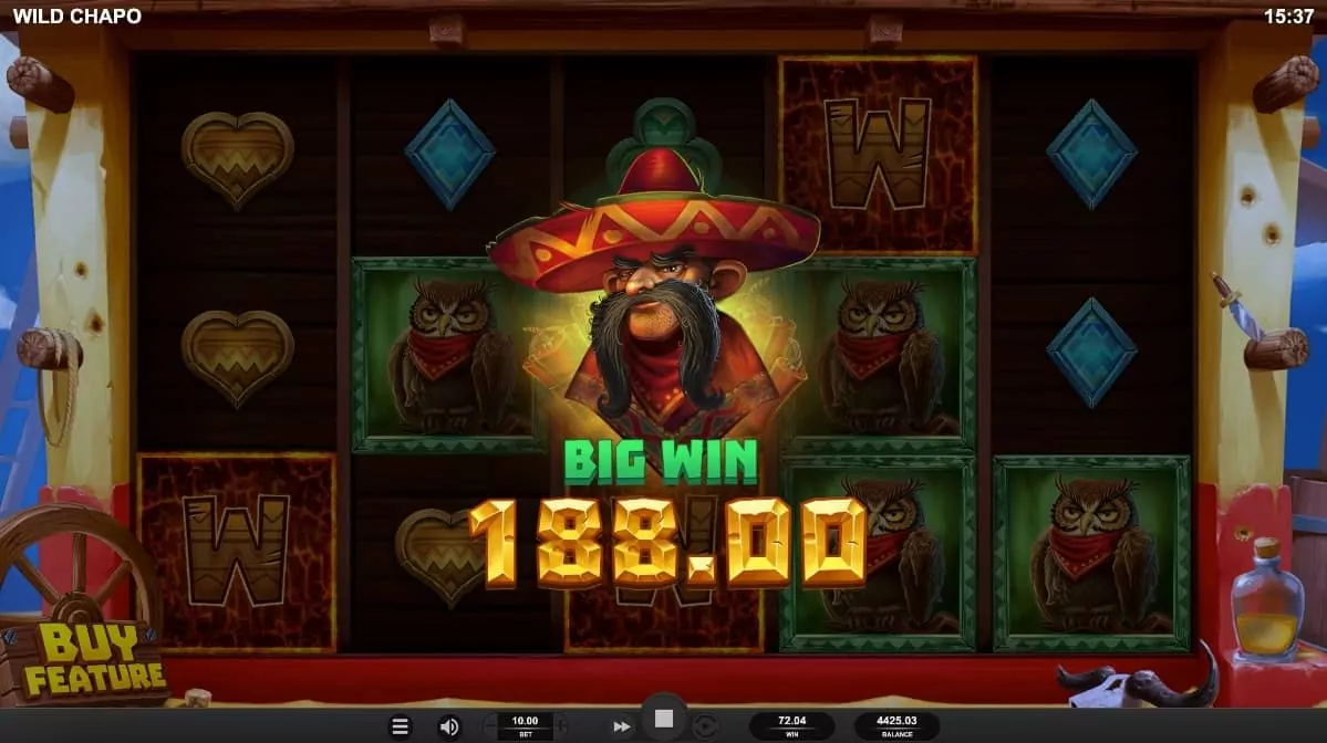 Wild Chapo Slot Base Game (1)