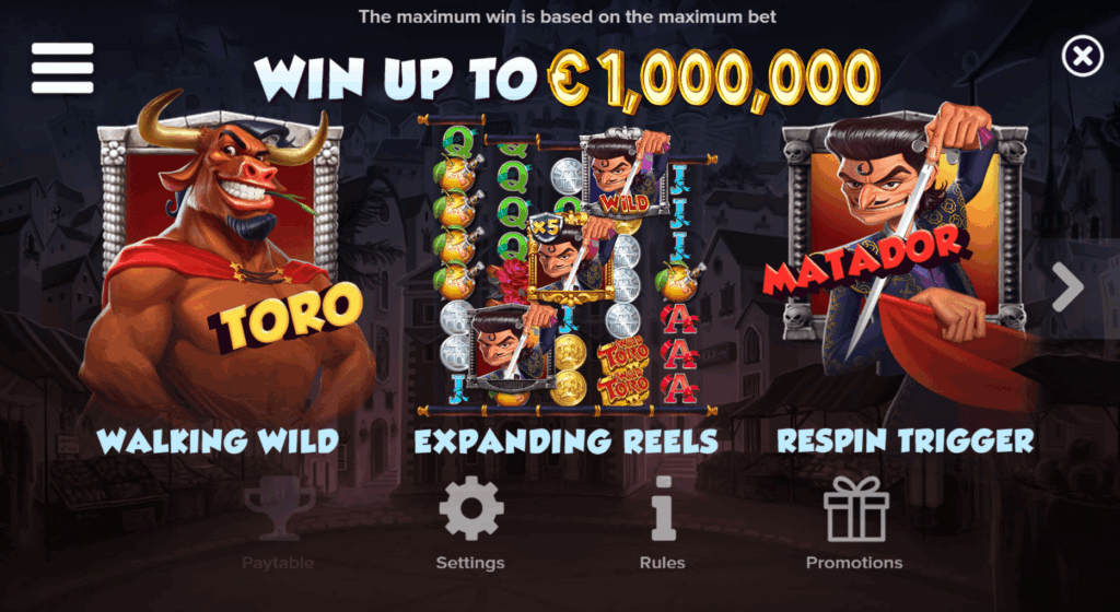 Wild Toro 2 Features