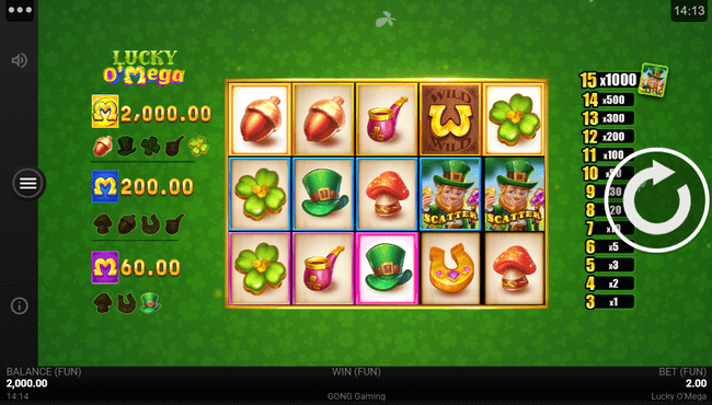 Lucky O' Mega Base Game