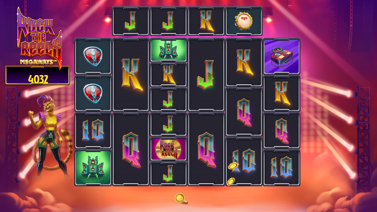 Rock The Reels Megaways Big Win