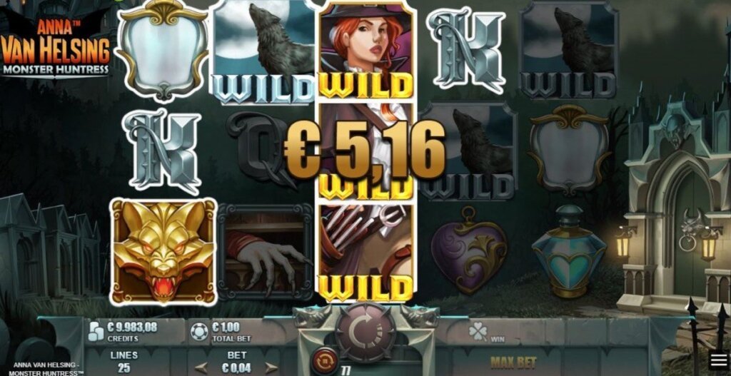 Anna Van Helsing Monster Huntress Big Win