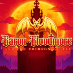 Baron Bloodmore and the Crimson Castle Slot Logo