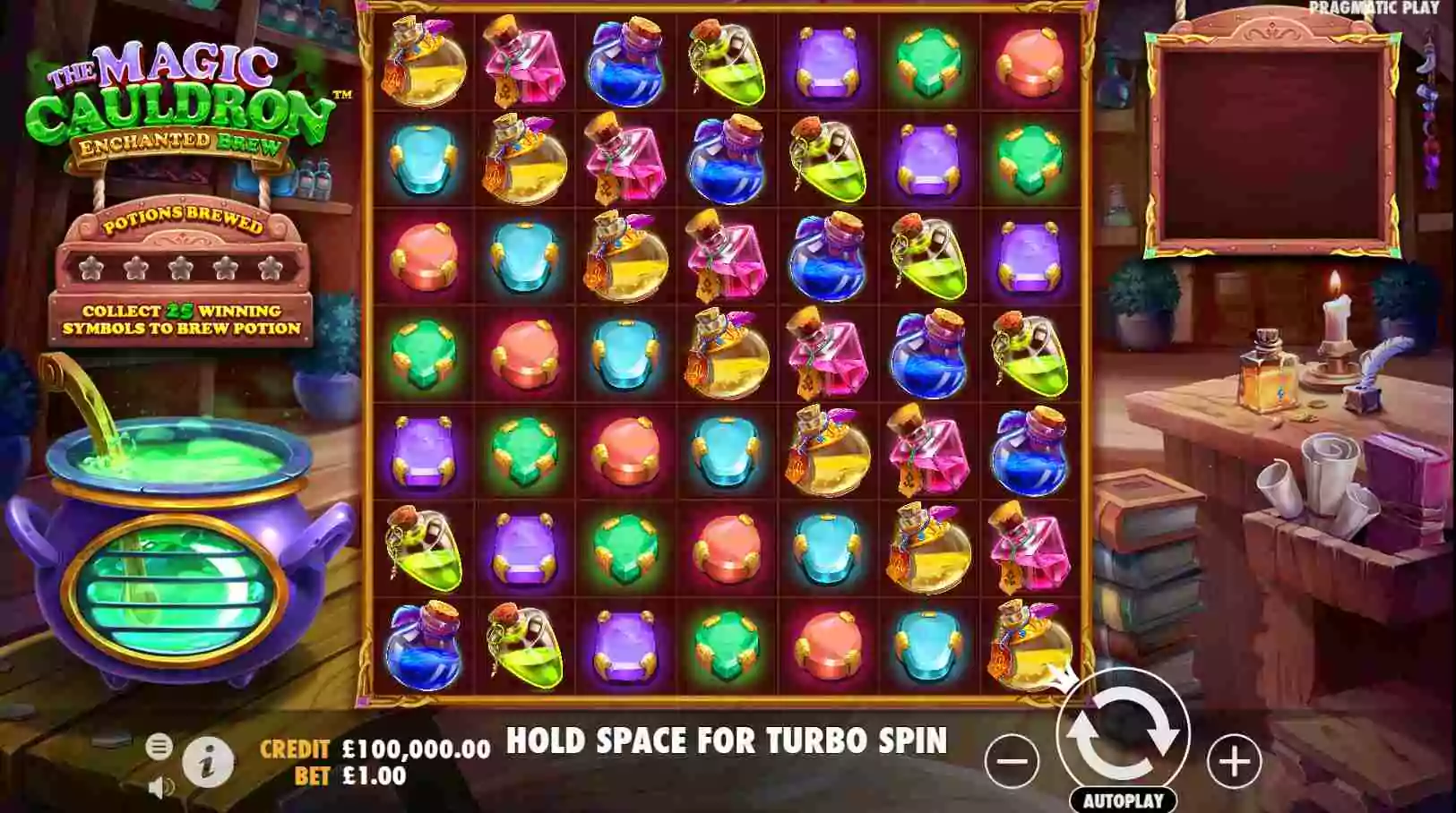 The Enchanted Cauldon Magic Brew Gameplay