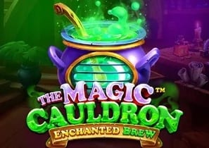 The Magic Cauldron Enchanted Brew Slot Logo