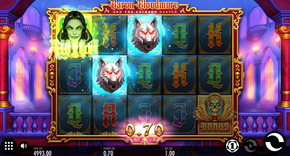 Baron Bloodmore and the Crimson Castle Big Win