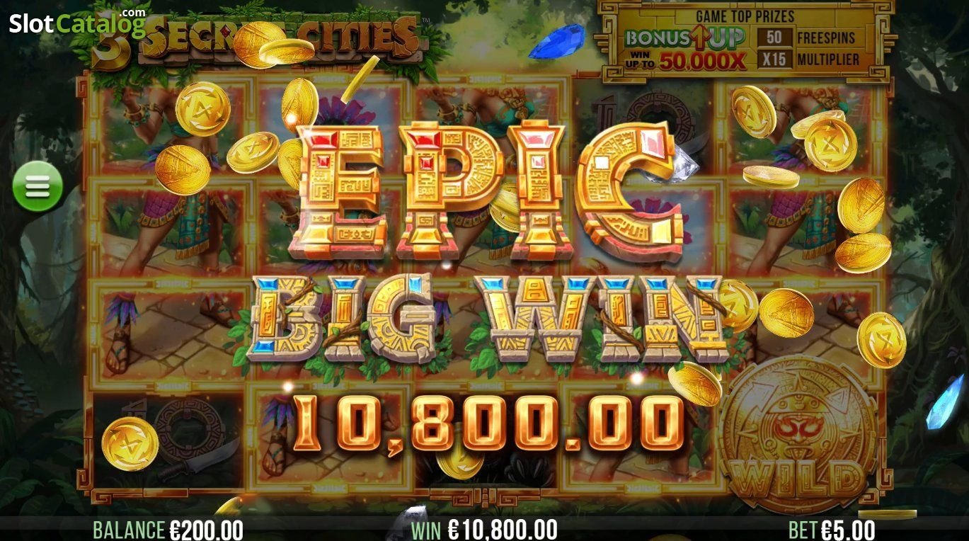 3 Secret Cities Big Win