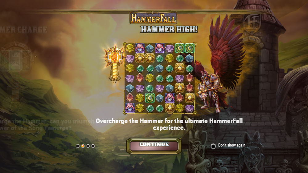 HammerFall Welcome Page