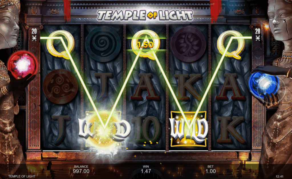 Temple of Light > Big Win