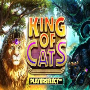 King of Cats Megaways Slot Logo