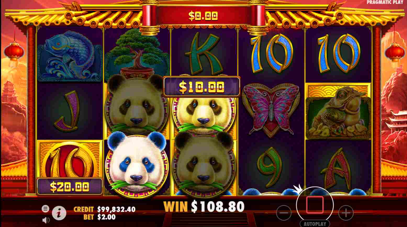 Panda's Fortune 2 Free Spins