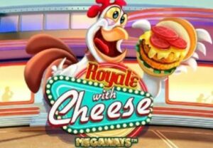 Royale with Cheese Megaways Slot Logo