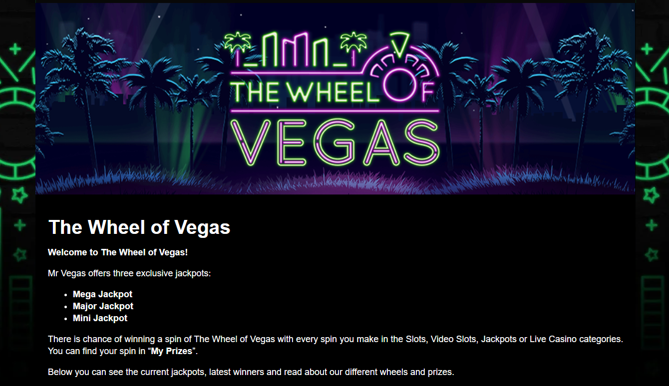 wheel of vegas promo