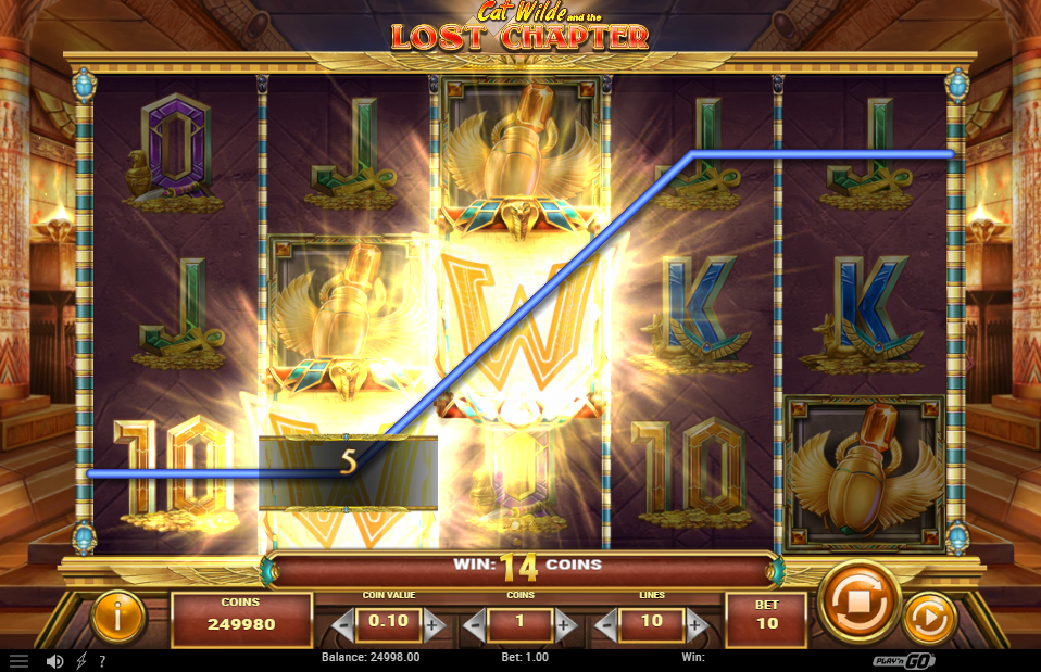 Cat Wilde and the Lost Chapter Big Win