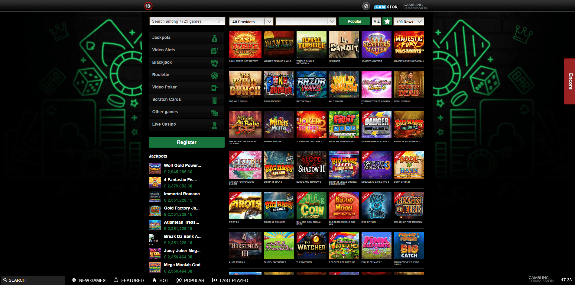 mr vegas casino slots