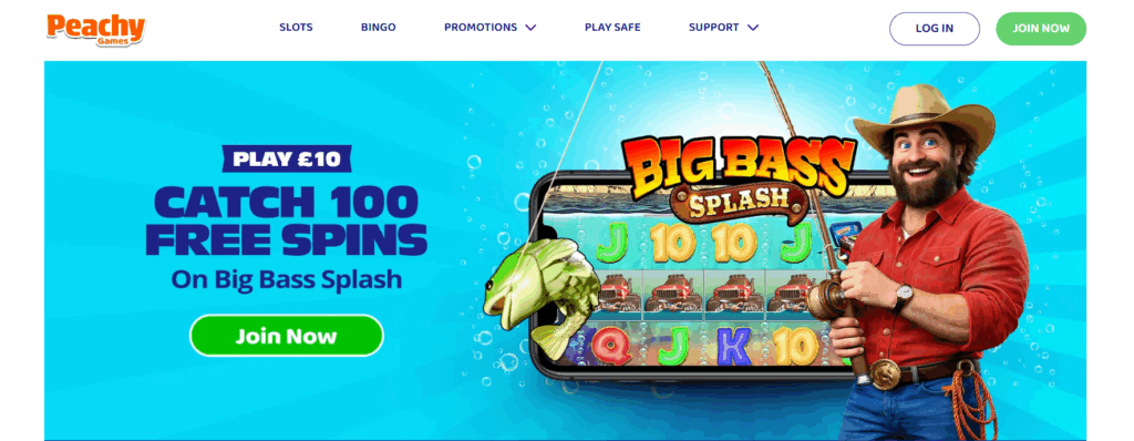 peachy games welcome offer 2026