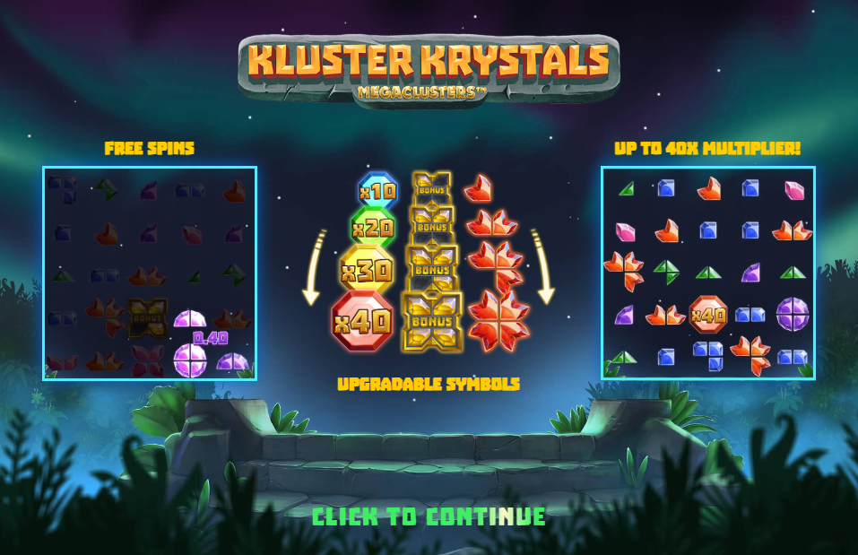 Kluster Krystals Megaclusters Welcome Page