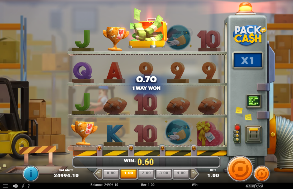 Pack and Cash Big Win