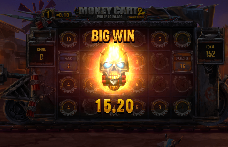 Money Cart 2 Bonus Reels Big Win