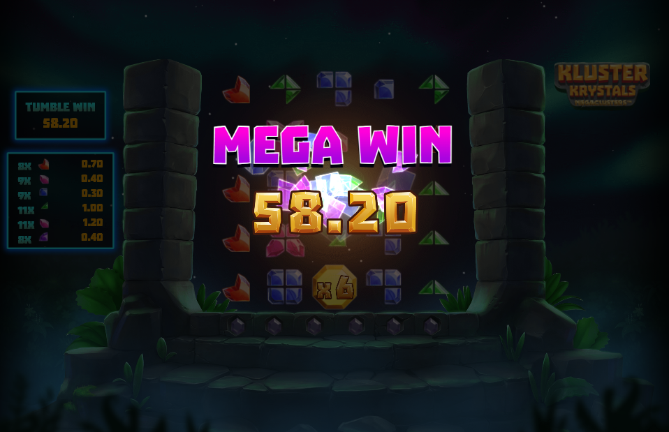 Kluster Krystals Megaclusters Big Win