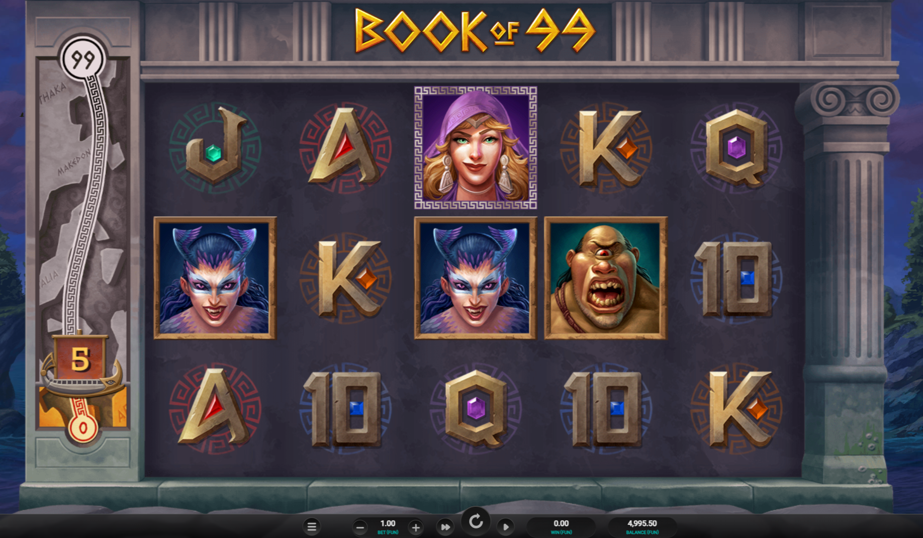 Book of 99 Base Game