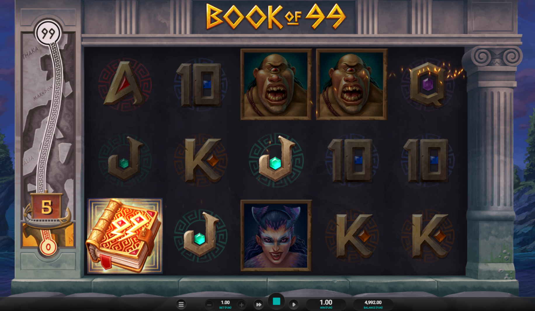 Book of 99 Base Game