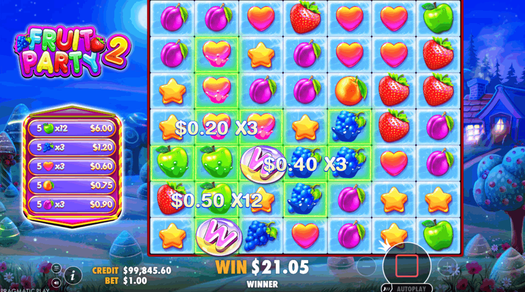 Fruit Party 2 Free Spins