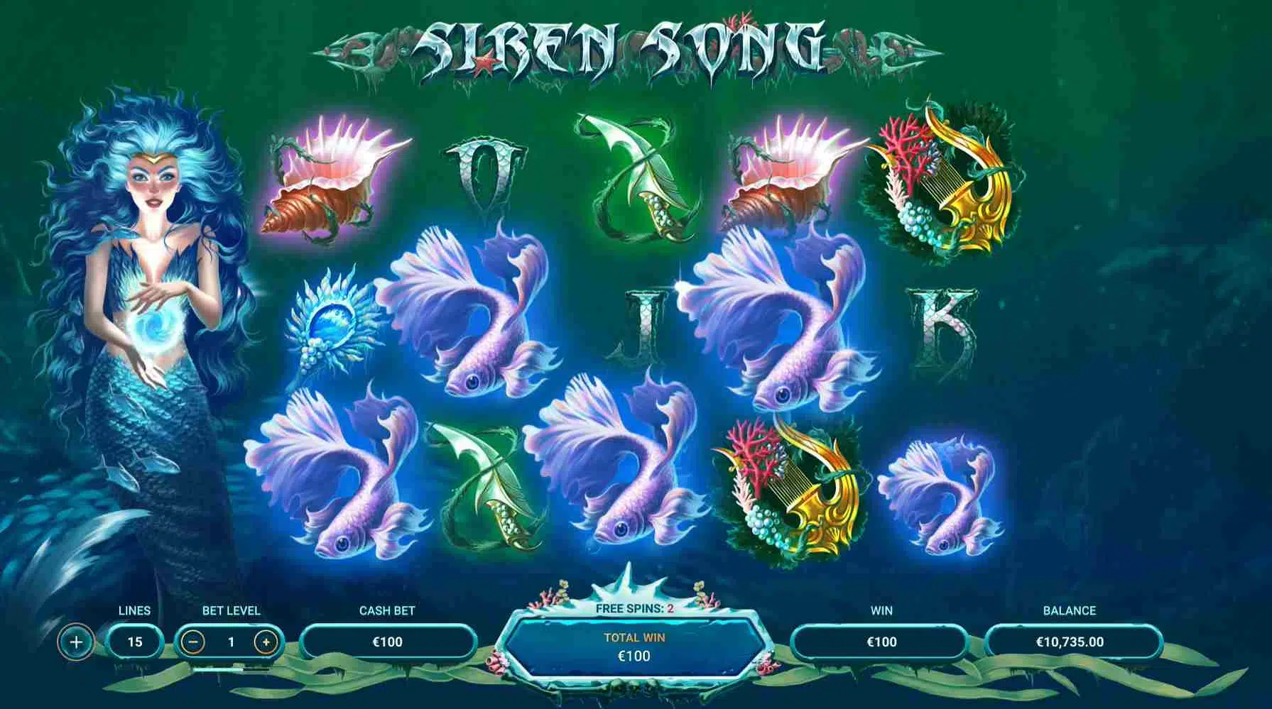 Siren Song Silver Free Spins