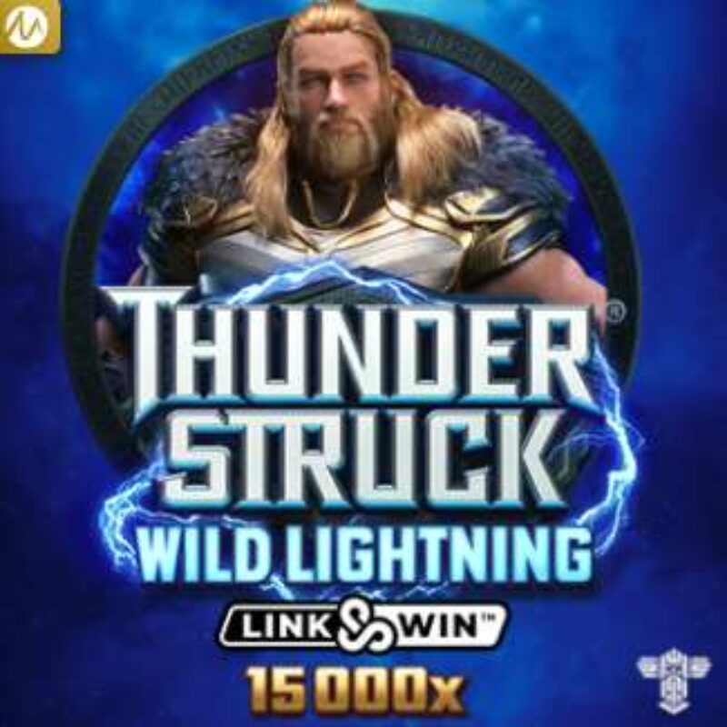 Thunder Struck Wild Lightning Slot Logo