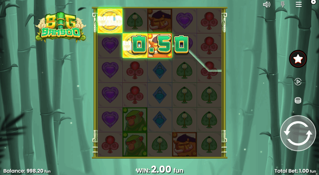 Wins are Awarded When 2-5 Matching Symbols Land on Reels 1-5