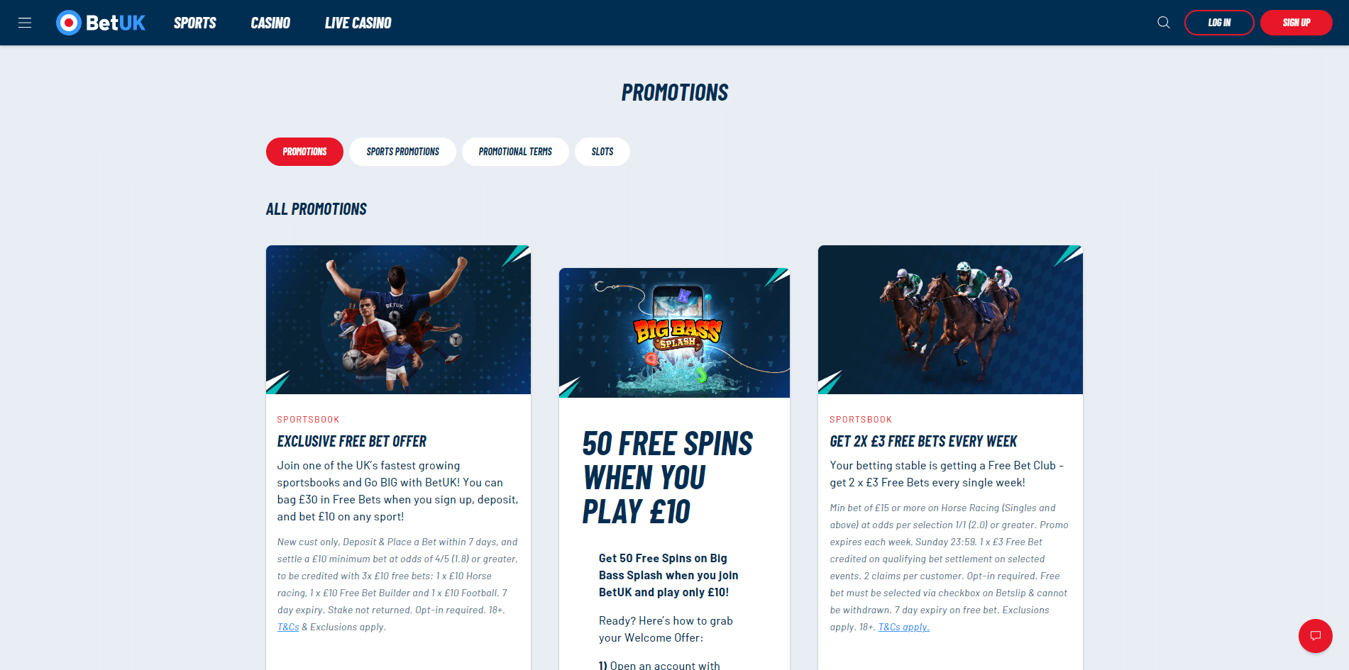 bet uk casino promotions