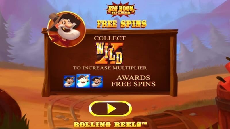 Big Boom Riches Bonus Game