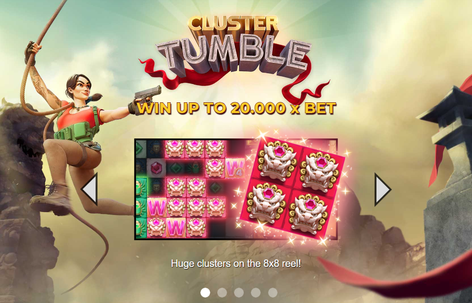 Cluster Tumble Welcome Page