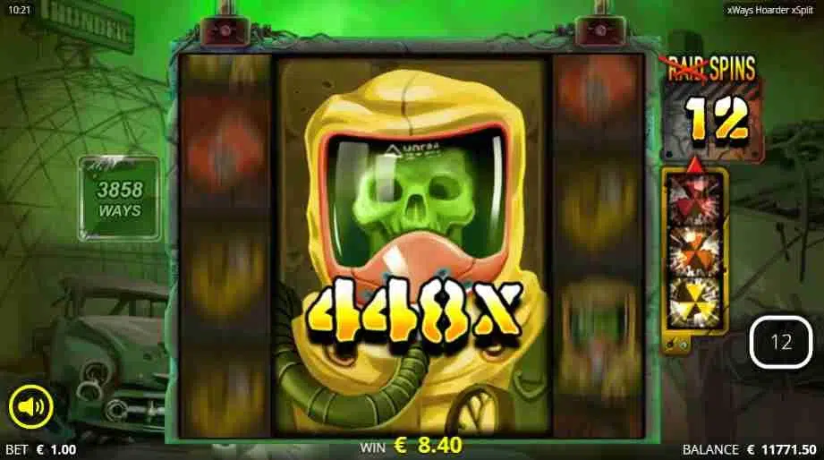 xWays Hoarder xSplit Wasteland Free Spins