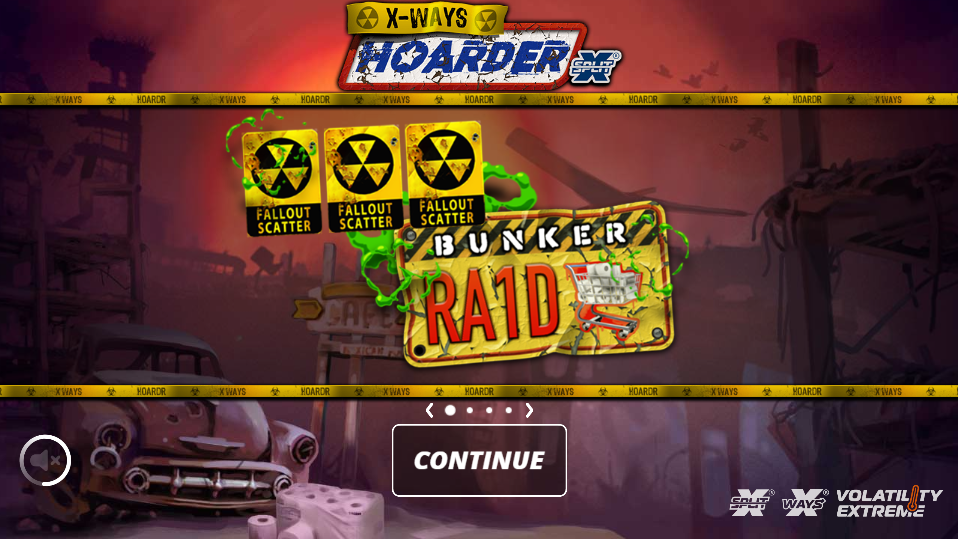 xWays Hoarders xSplit Welcome Page